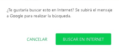 Buscar en Google desde WhatApp